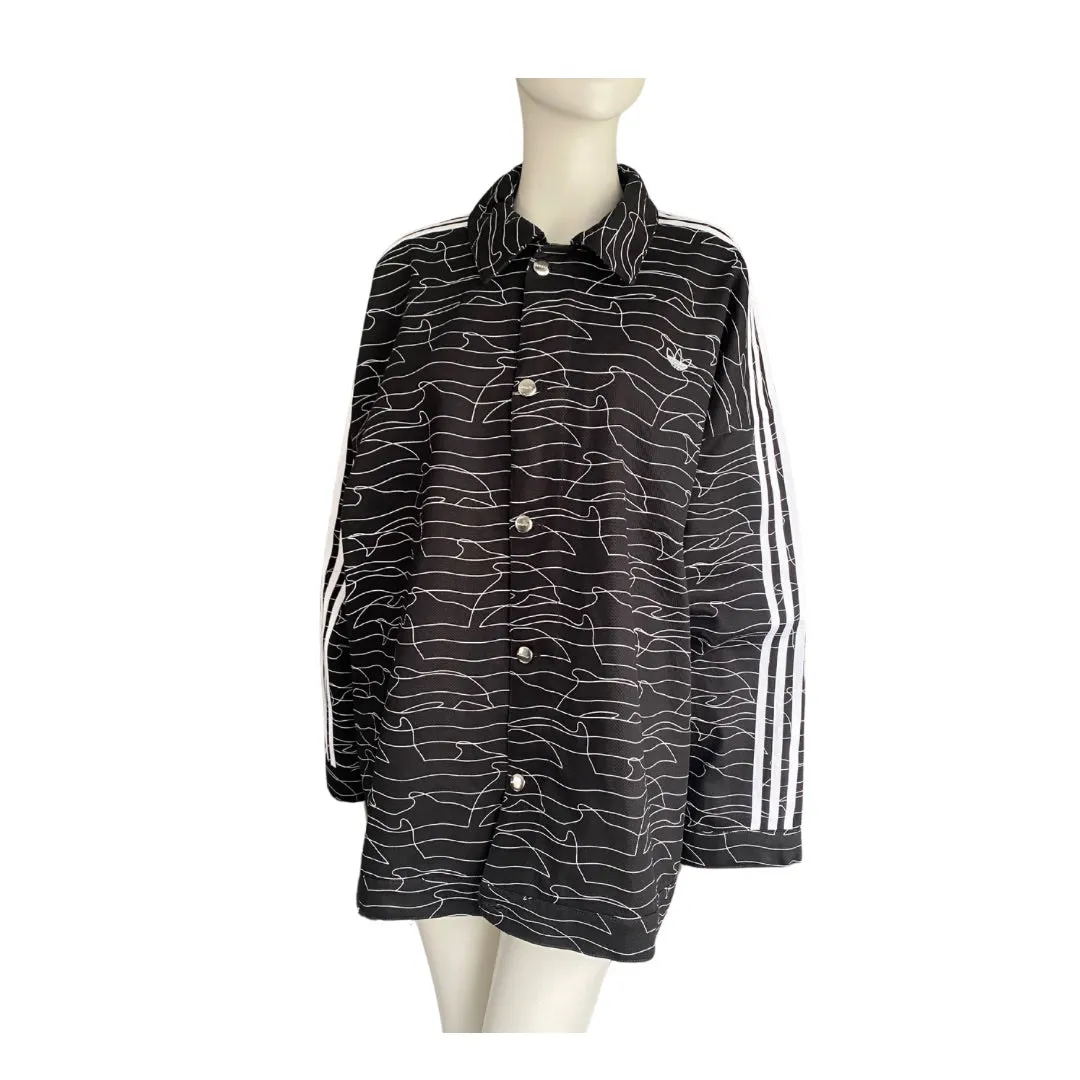 ADIDAS ORIGINALS Fakten Jacket Black SIZE 18