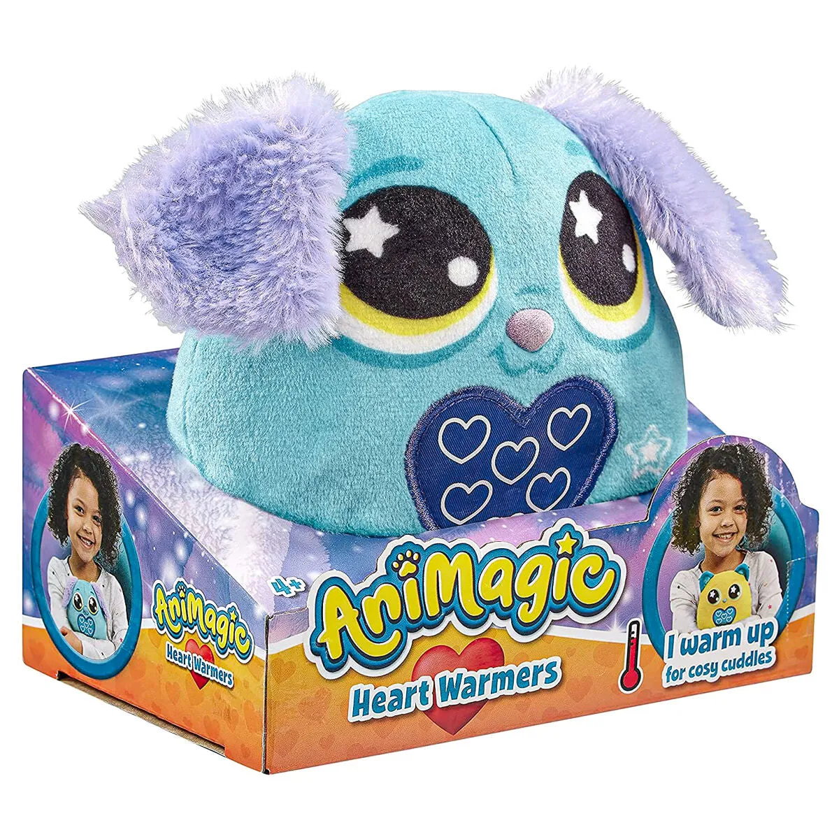 AniMagic Heart Warmers Cuties Dog Soft Toy