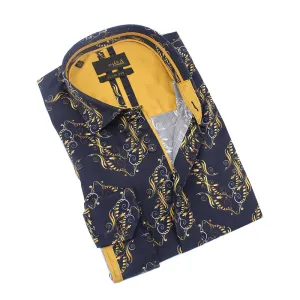 Athenian Golden Vine Button Down Shirt