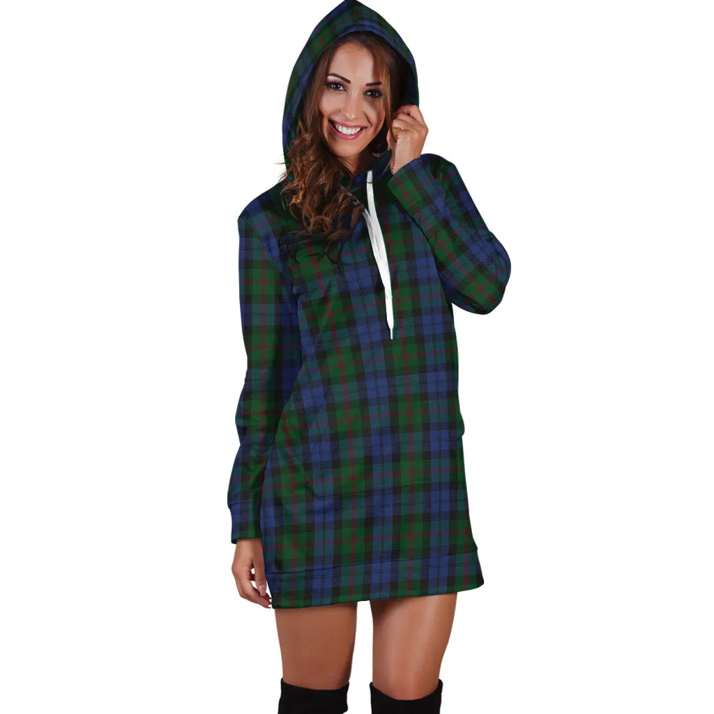 Baird Tartan Hoodie Dress