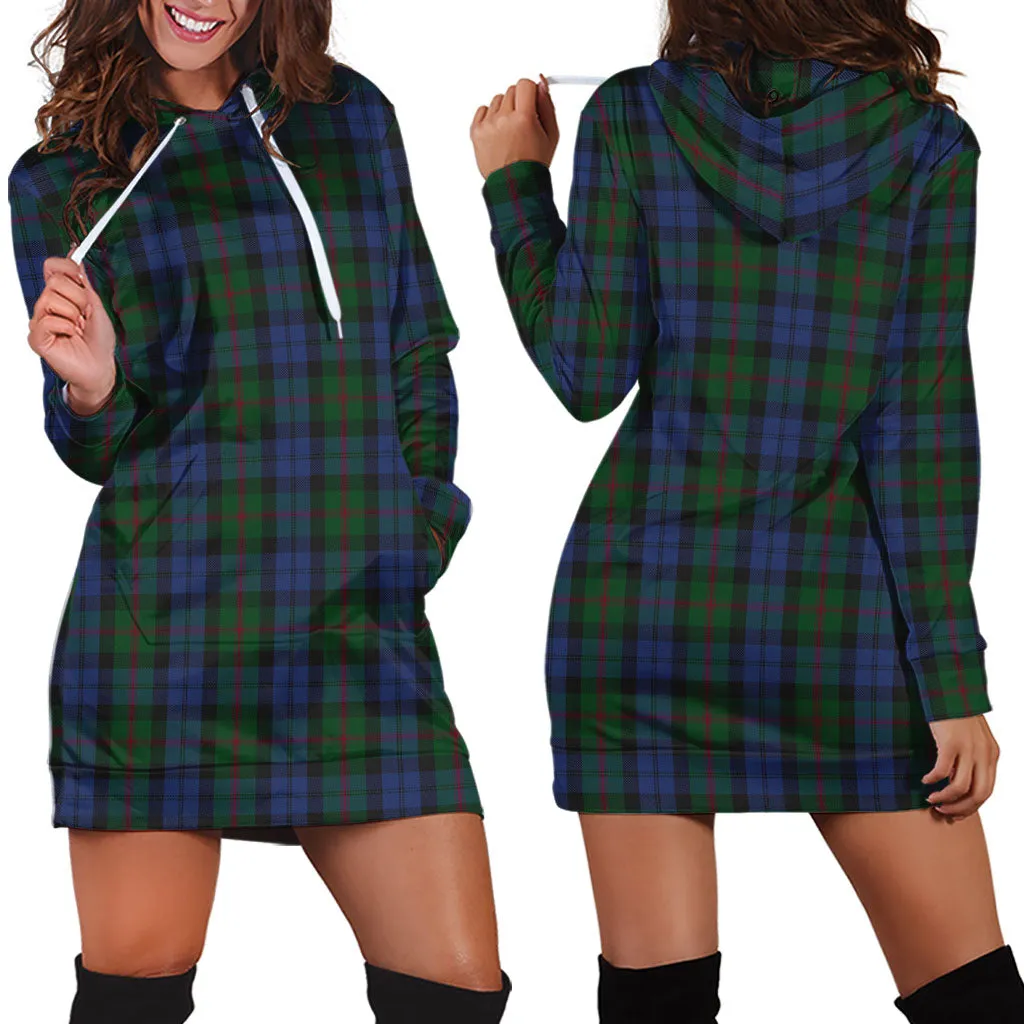 Baird Tartan Hoodie Dress