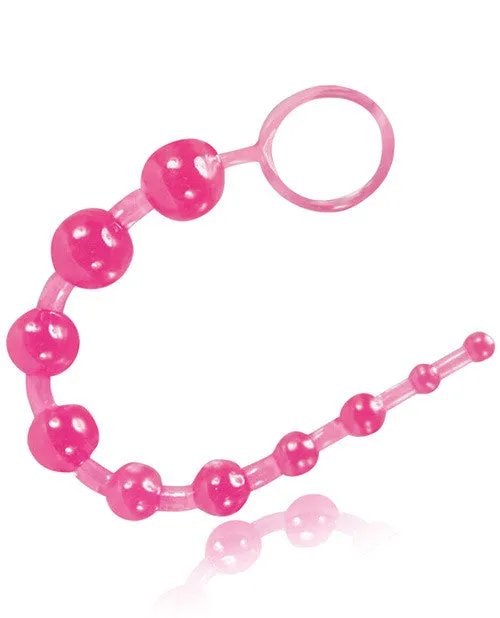 Blush Basic Anal Beads - Pink