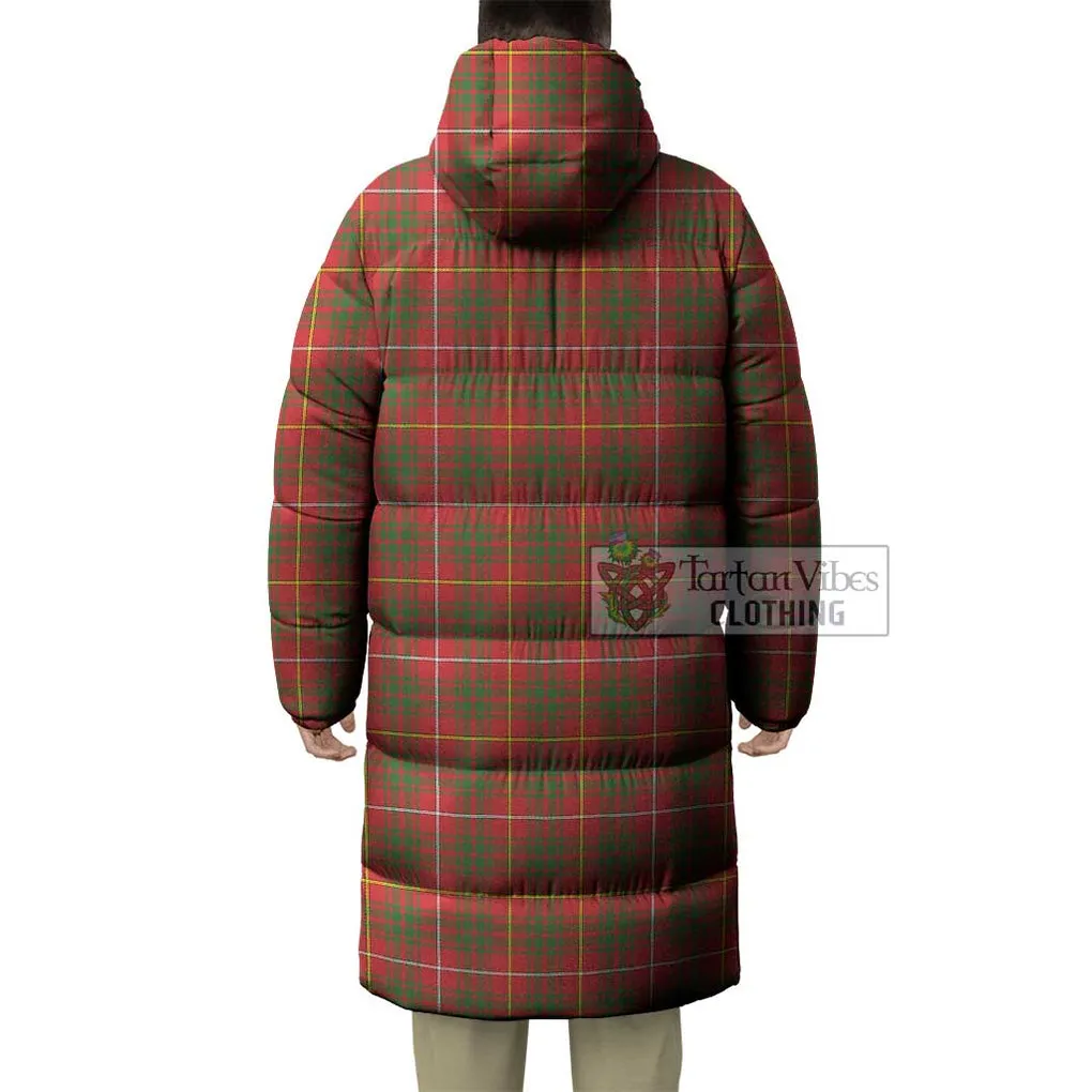 Bruce County Canada Tartan Long Down Jacket