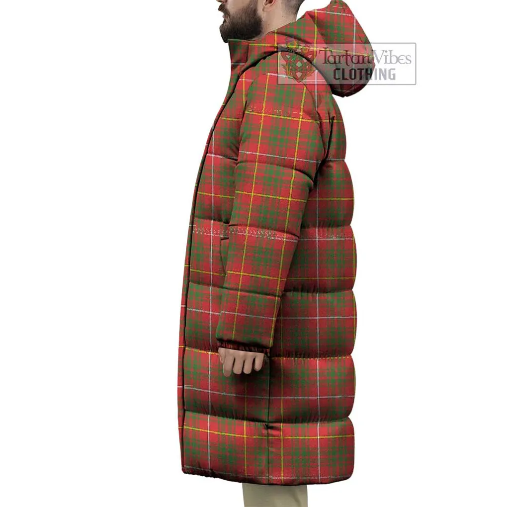 Bruce County Canada Tartan Long Down Jacket