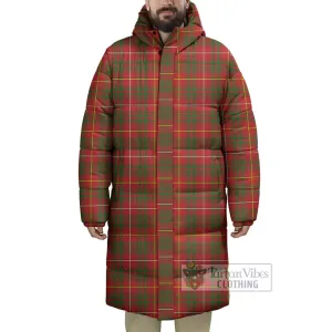 Bruce County Canada Tartan Long Down Jacket