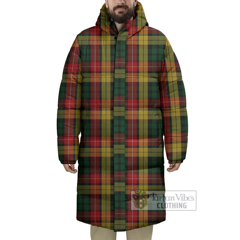 Buchanan Tartan Long Down Jacket