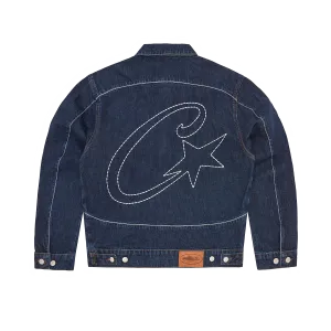 C-STAR STITCH-DOWN DENIM JACKET [DARK WASH]