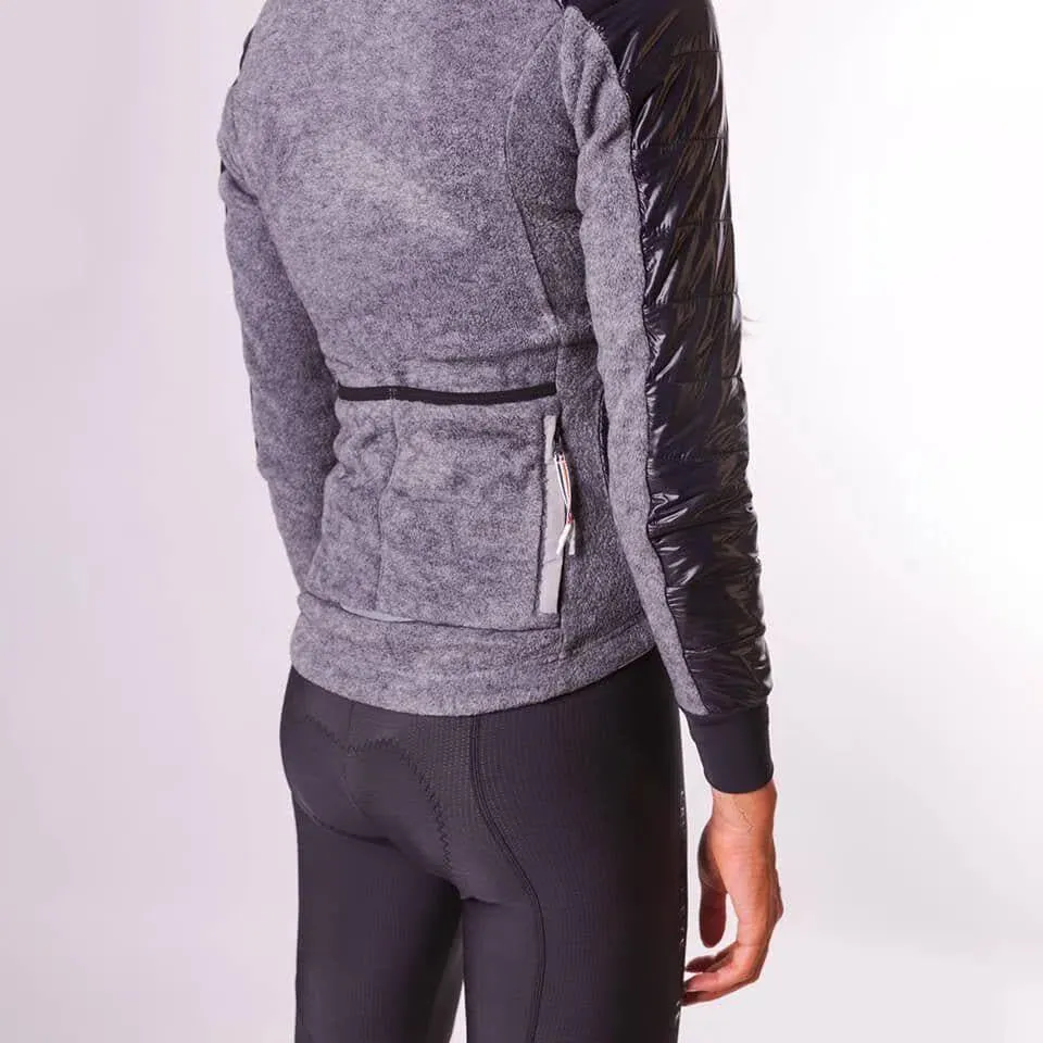 CAFE DU CYCLISTE Albertine Women Thermal Jacket - Black