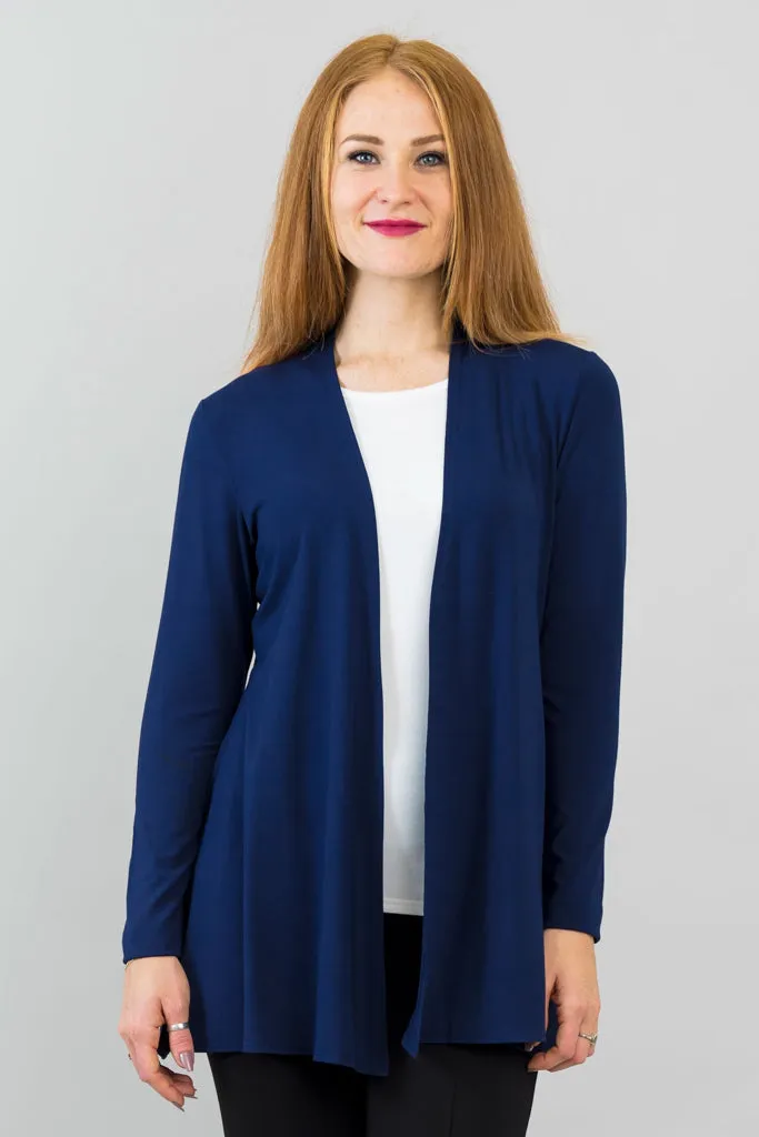 Chopra Jacket, Indigo, Bamboo