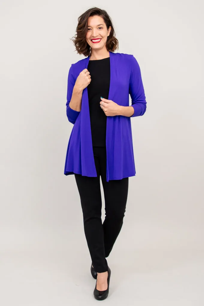 Chopra Jacket, Violet, Bamboo