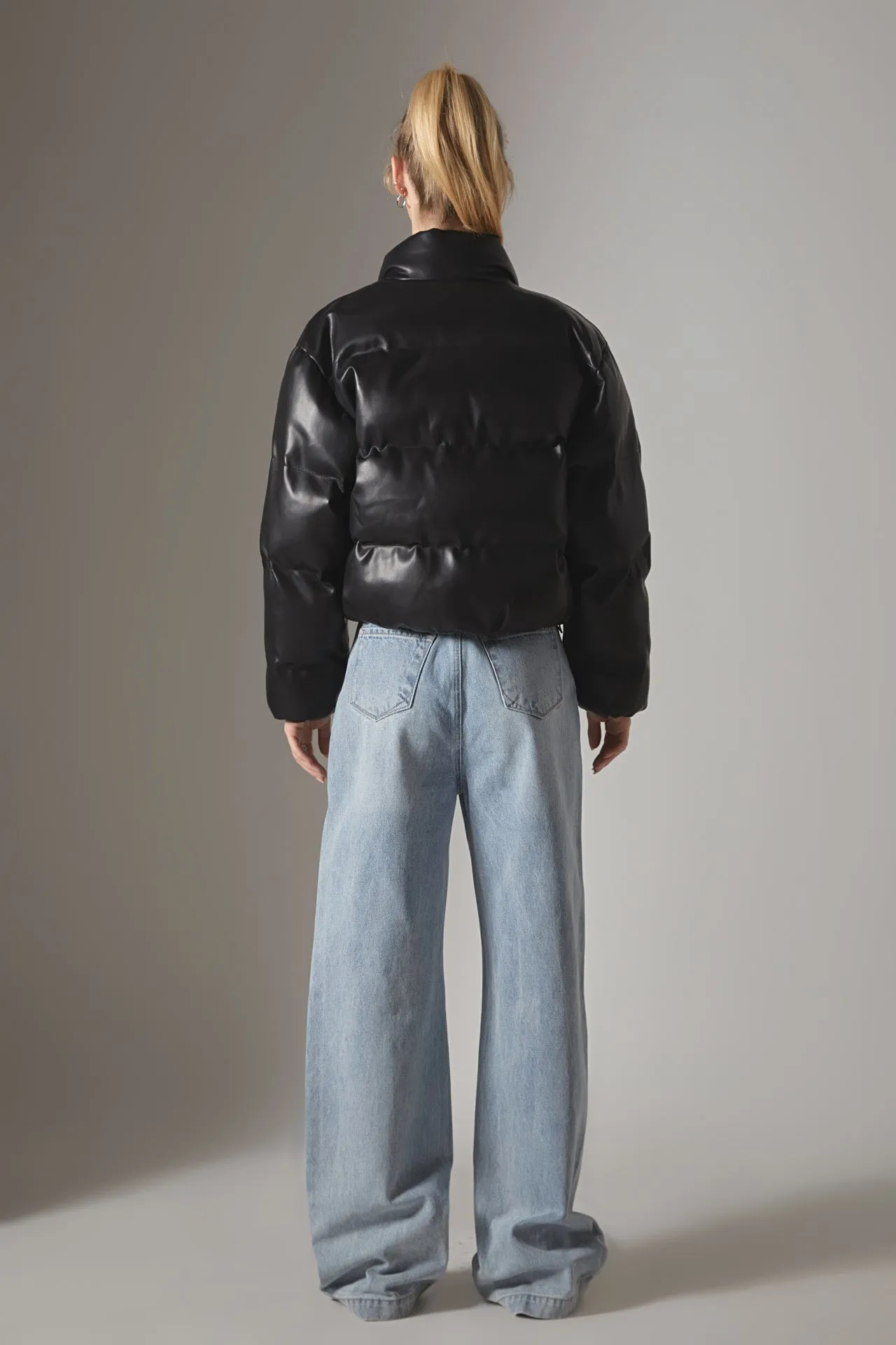 Cropped Puffer Jacket