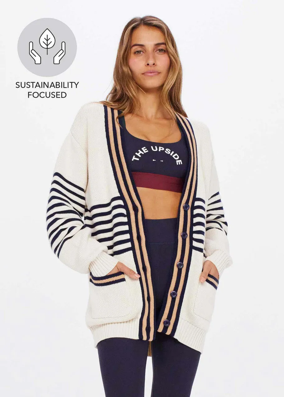 Element Cardigan, White