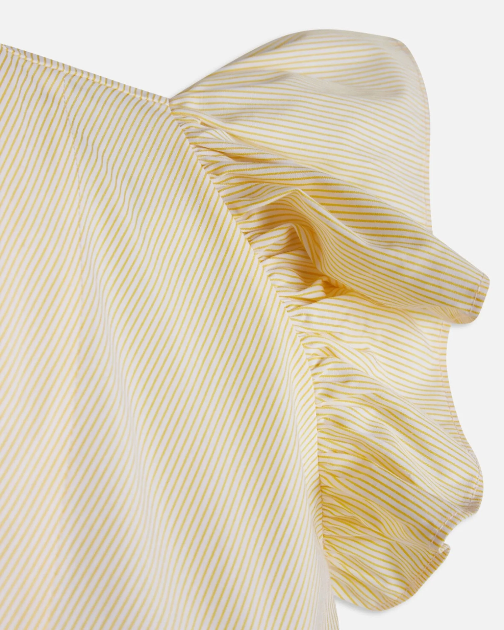 Elga Blouse - Yellow/White