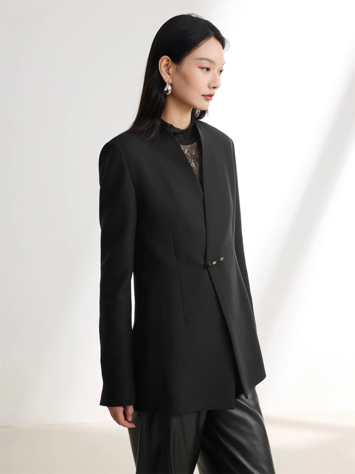 EP YAYING Mandarin Collar Suit