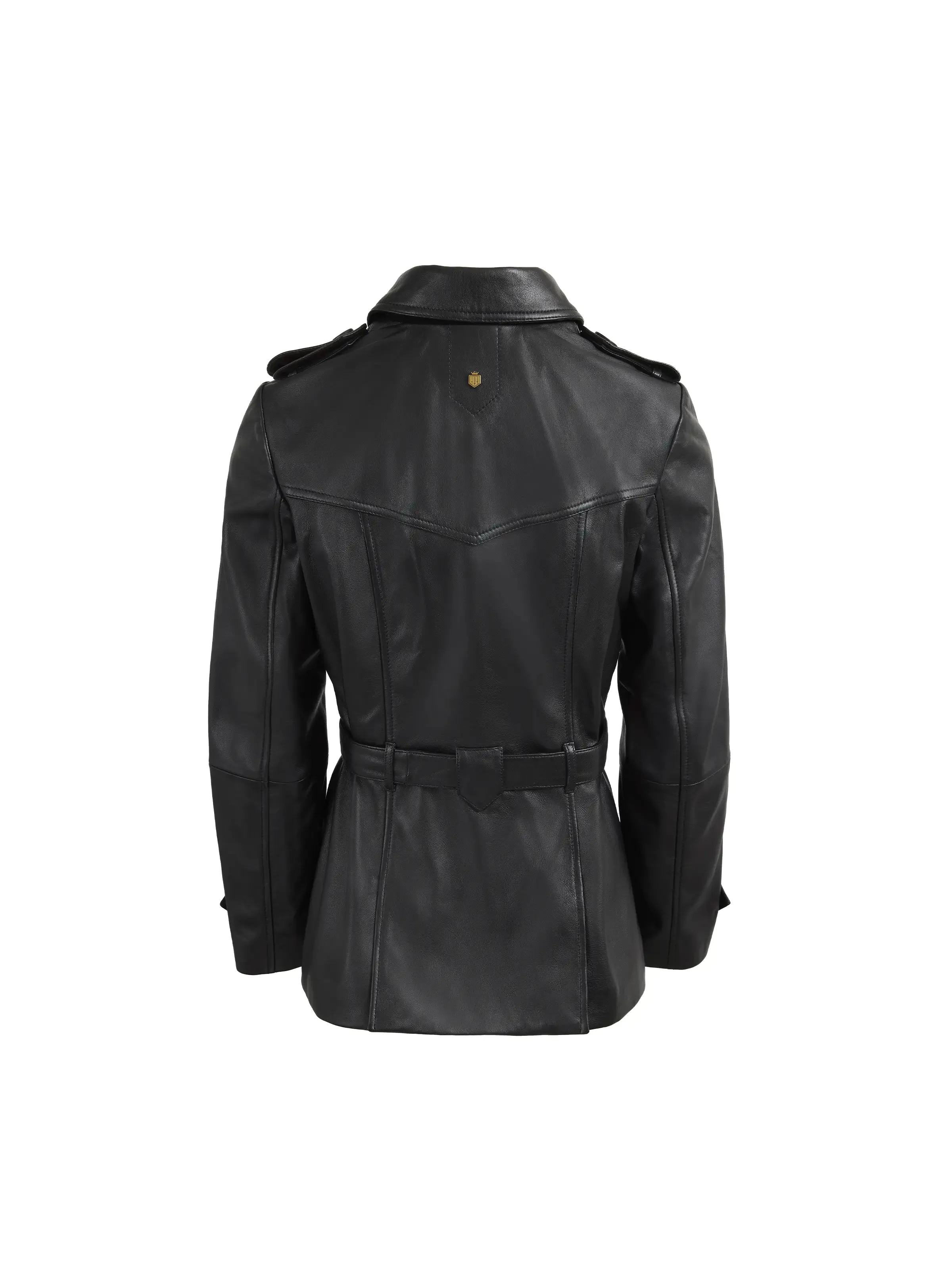 Frances Jacket - Black Leather