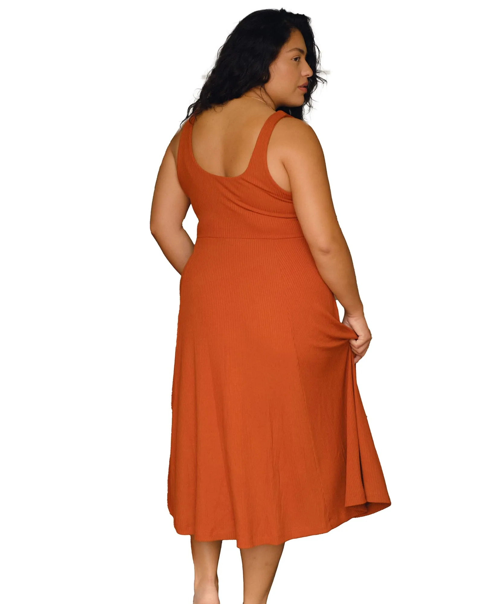 Frankie Dress | Rust