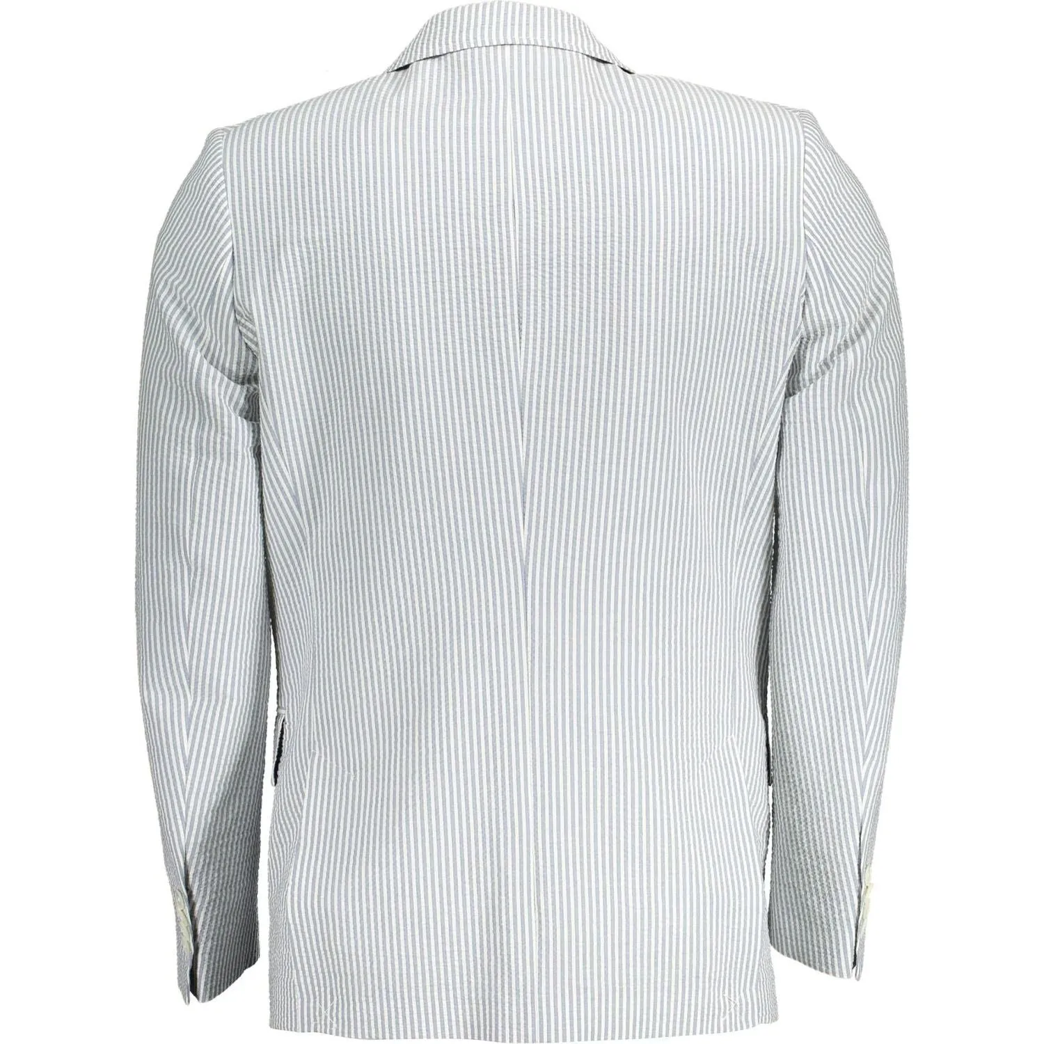 Gant White Cotton Men Jacket