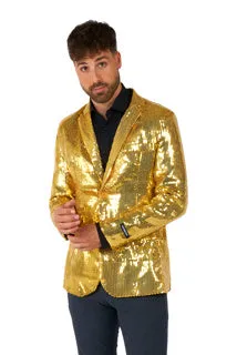 Gold Sequin Jacket Suitmeister Blazer