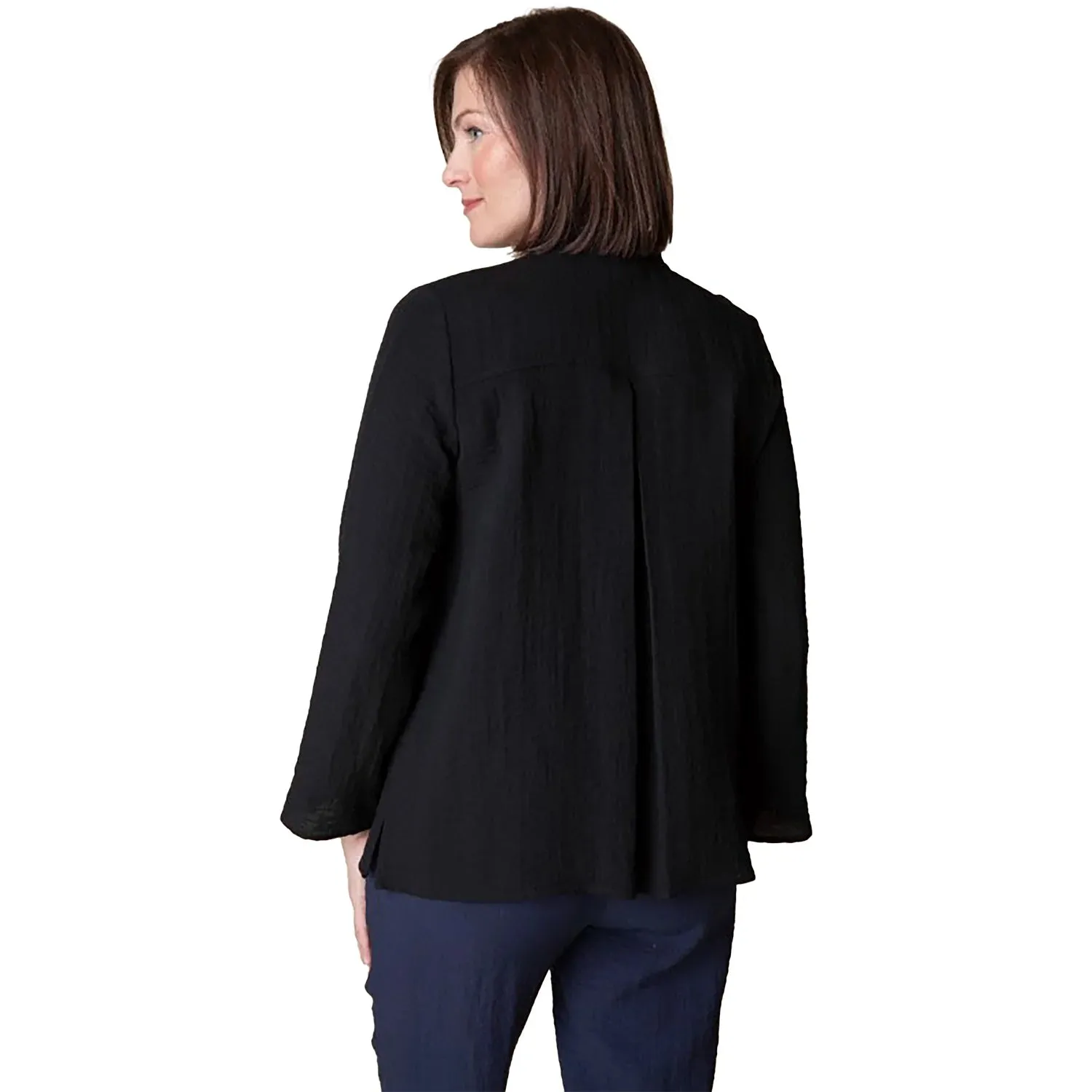 Habitat, 30628 Stand Collar Shirt Jacket , Black