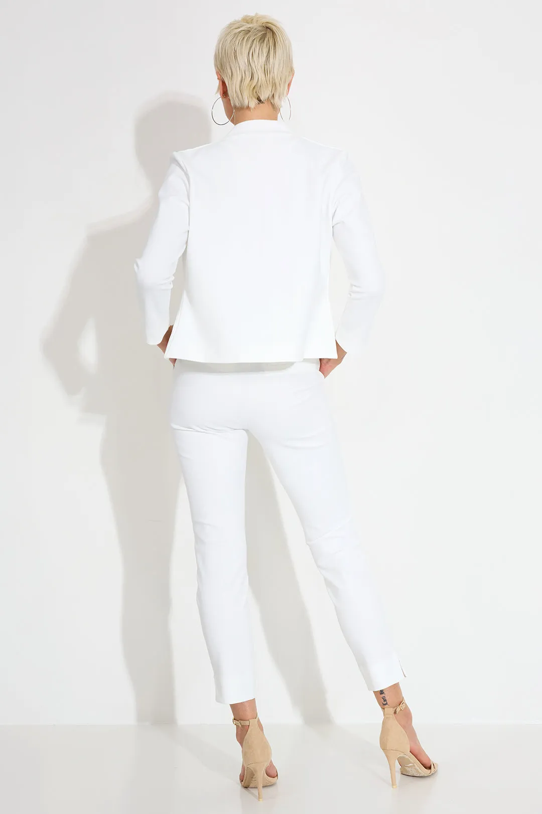 Harmony Jacket  Classic Slim Fit White