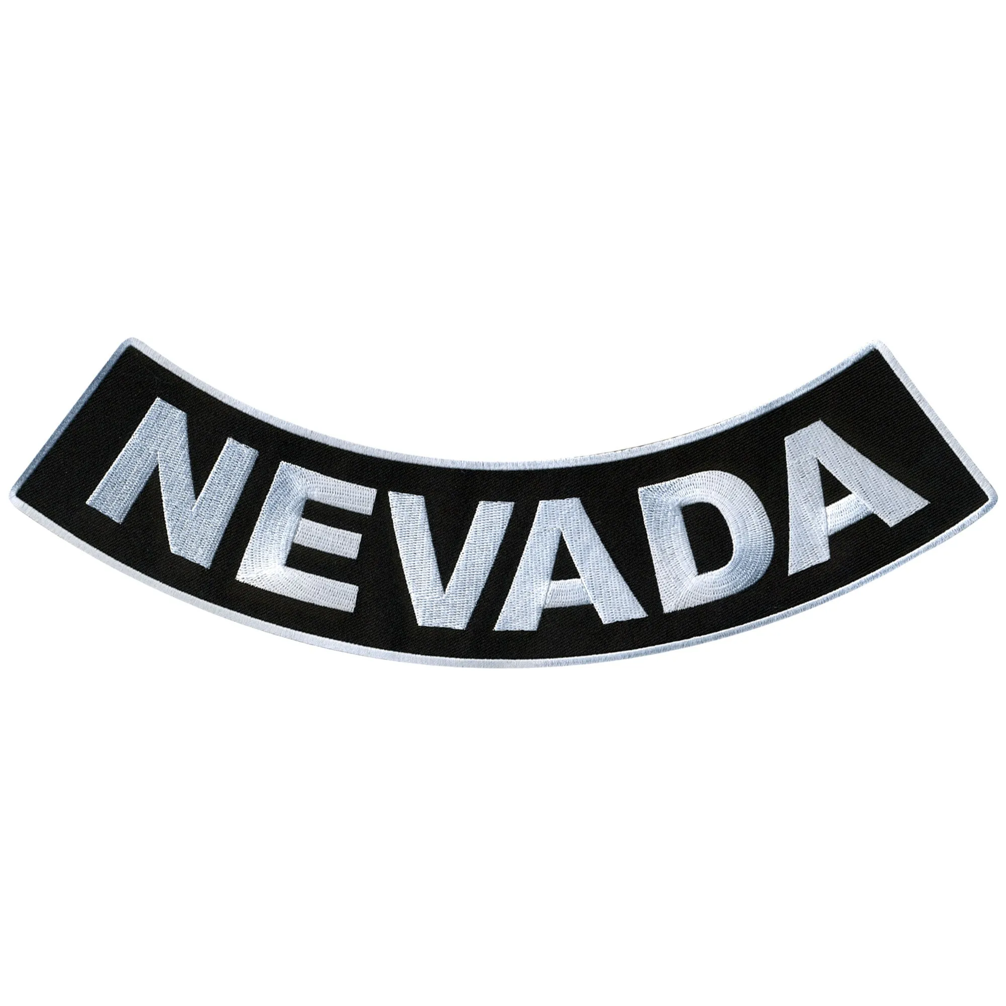 Hot Leathers Nevada 12” X 3” Bottom Rocker Patch