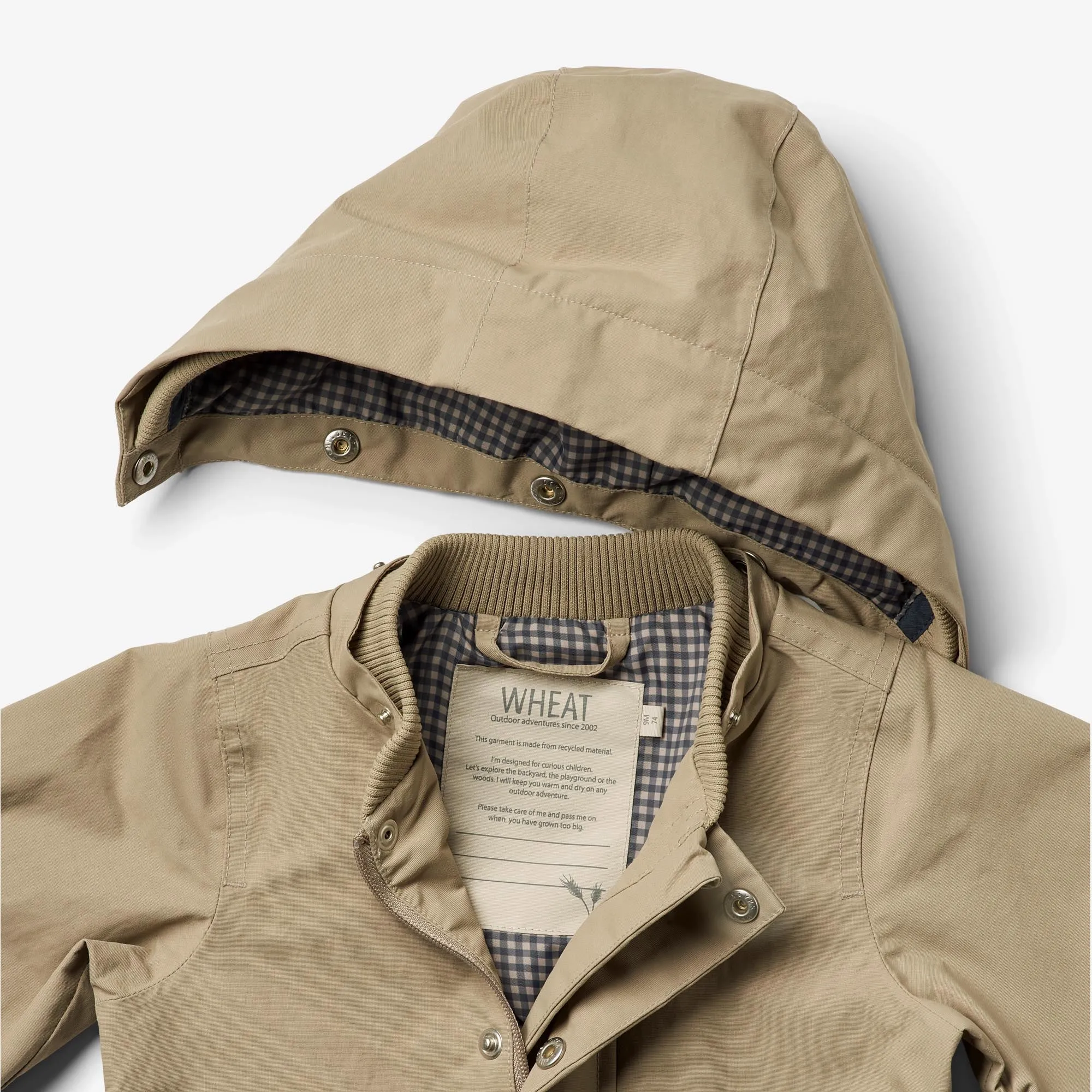 Jacket Carlo Tech - beige stone