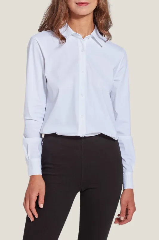 LYSSÉ: Connie Slim Button Down