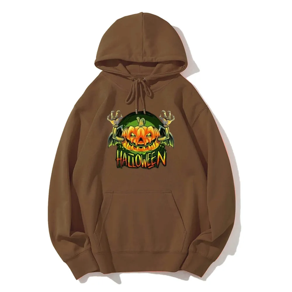 Mens Halloween Vamprie Bat Graphic Hoodies