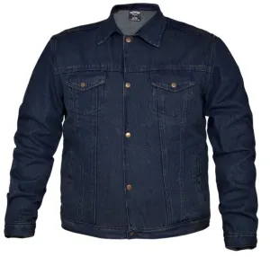 Mens UNIK DENIM Indigo Blue Jacket