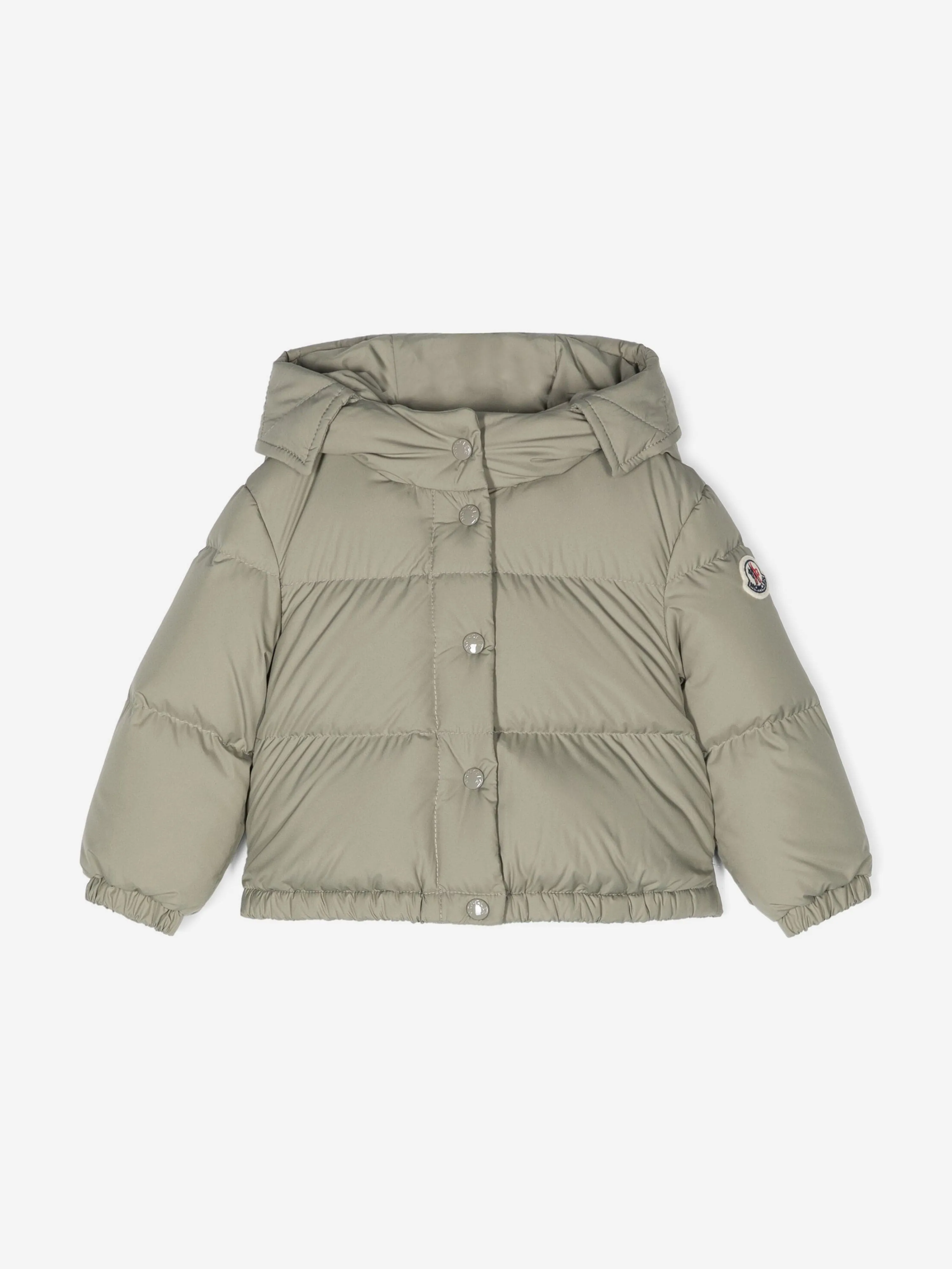 Moncler Enfant Baby Girls Down Padded Laurie Jacket in Green