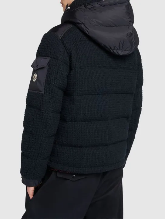 Moncler   Lagdei wool blend down jacket 