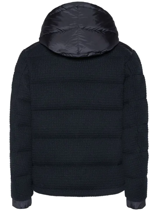 Moncler   Lagdei wool blend down jacket 