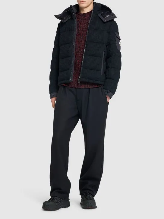 Moncler   Lagdei wool blend down jacket 