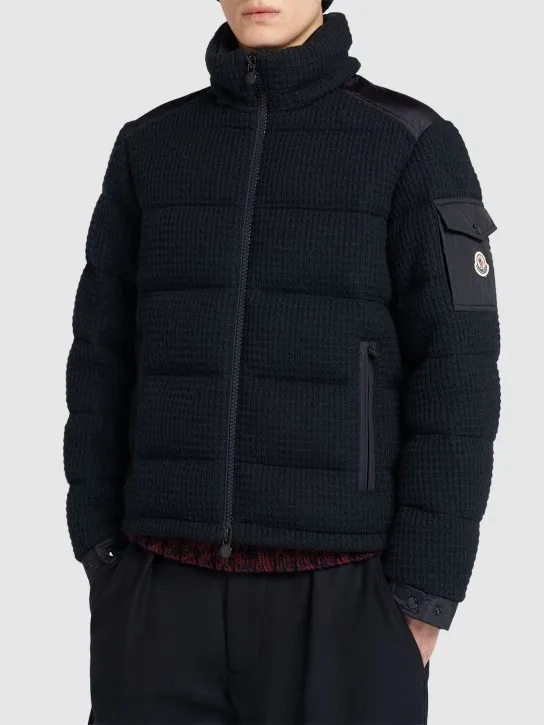 Moncler   Lagdei wool blend down jacket 