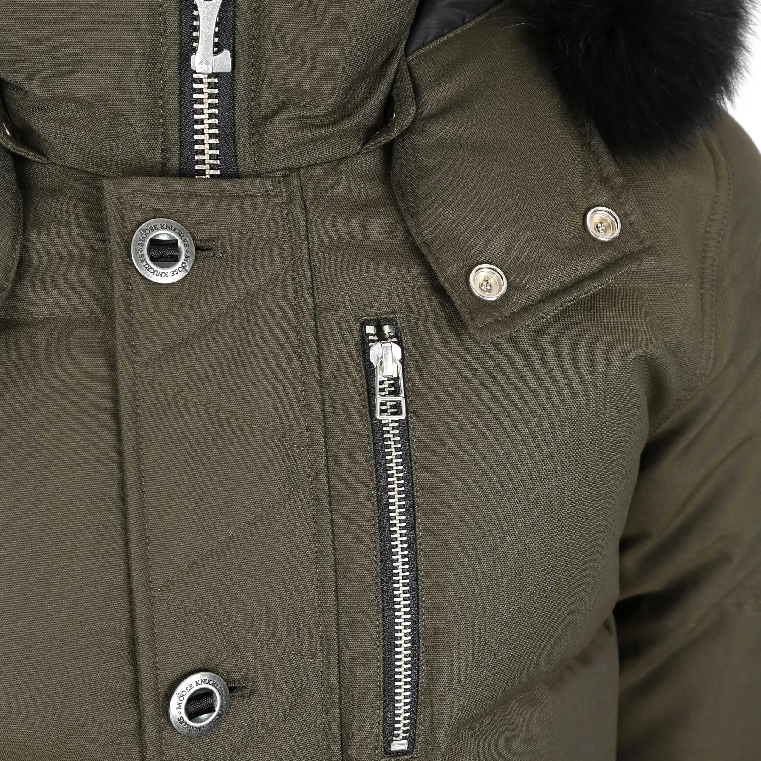 Moose Knuckles 3Q Jacket in Khaki