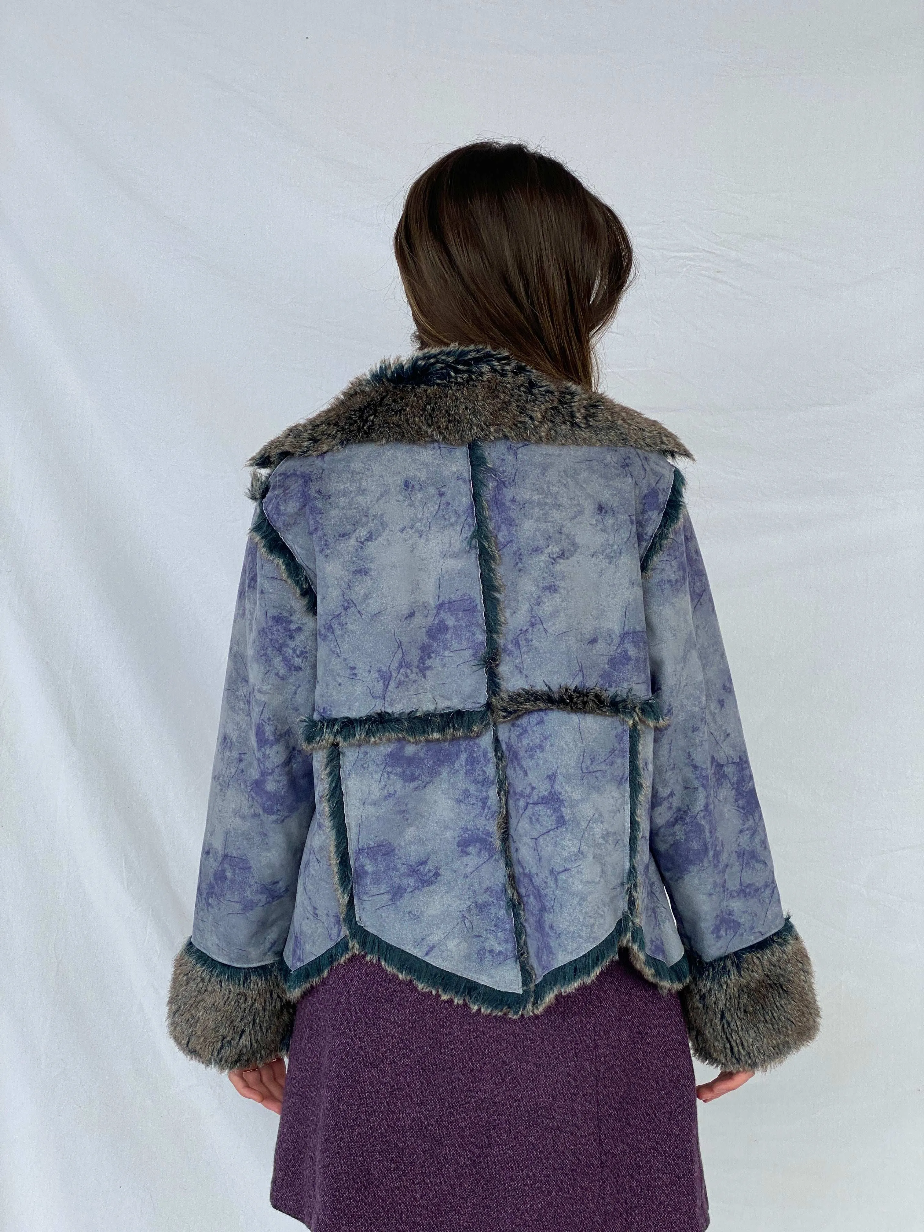 Most Beautiful Julie Guerlande Fur-Lined Jacket