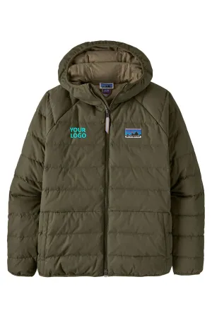 Patagonia Mens Cotton Down Custom Jackets, Basin Green