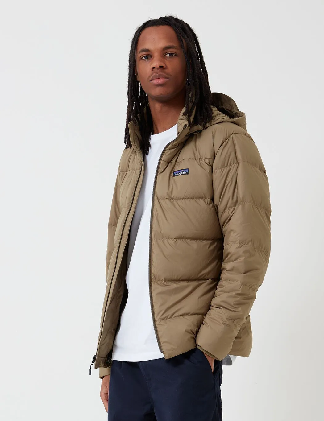 Patagonia Silent Down Jacket - Sage Khaki Green