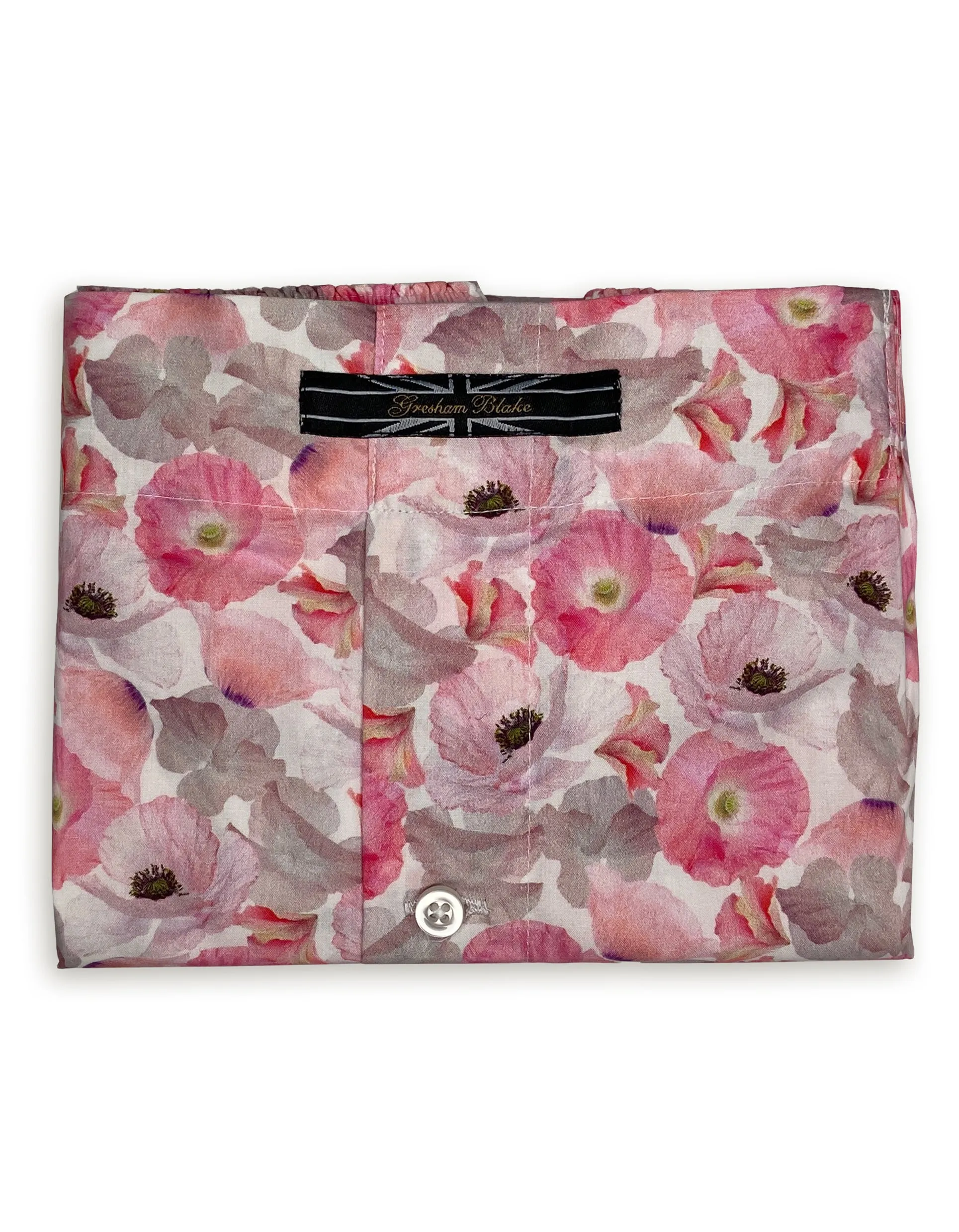 Pink Poppy Boxer Shorts