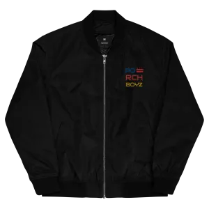 Porchboyz Embroidered Premium recycled bomber jacket