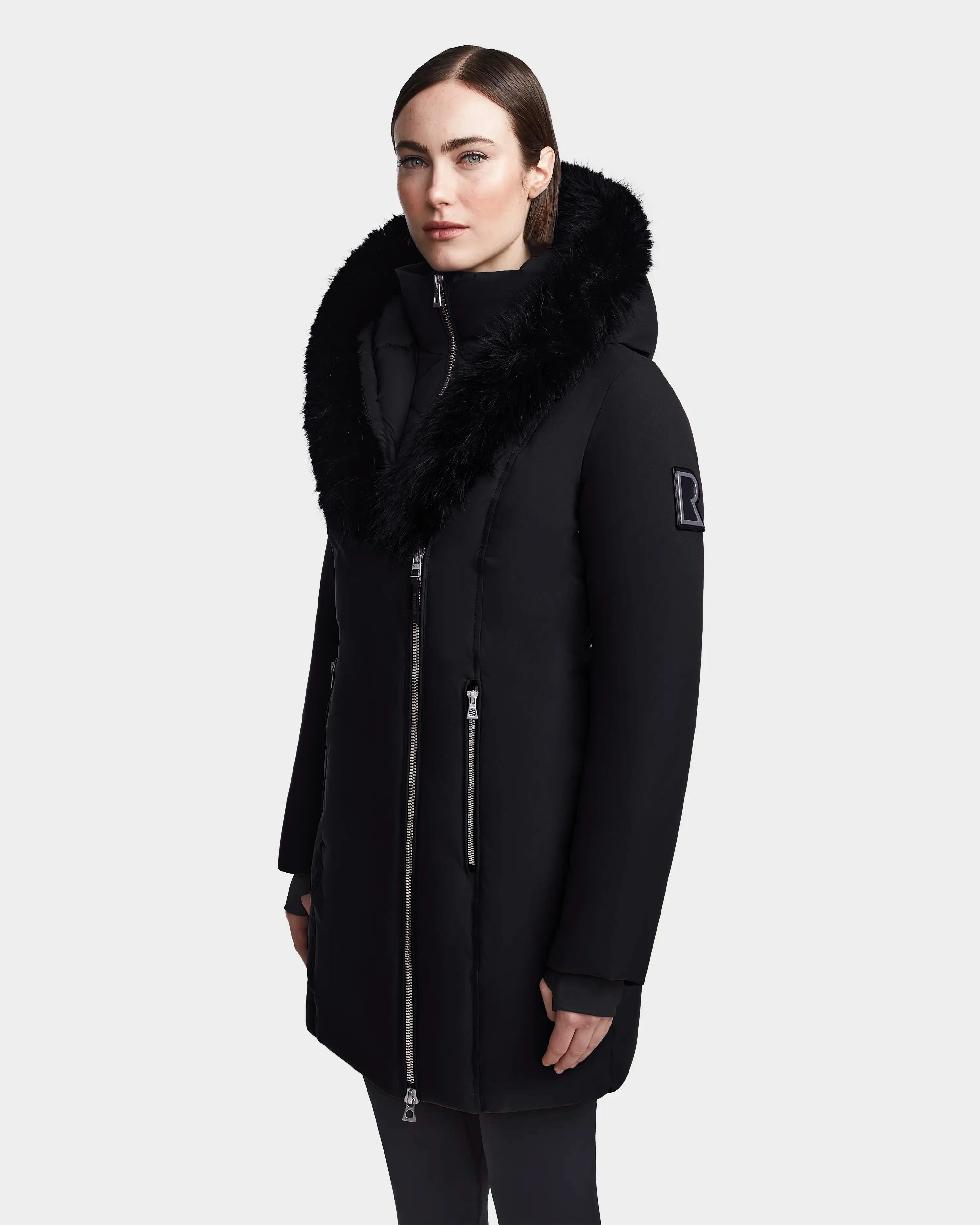 Rudsak Maia M Down Parka Removable Faux Fur