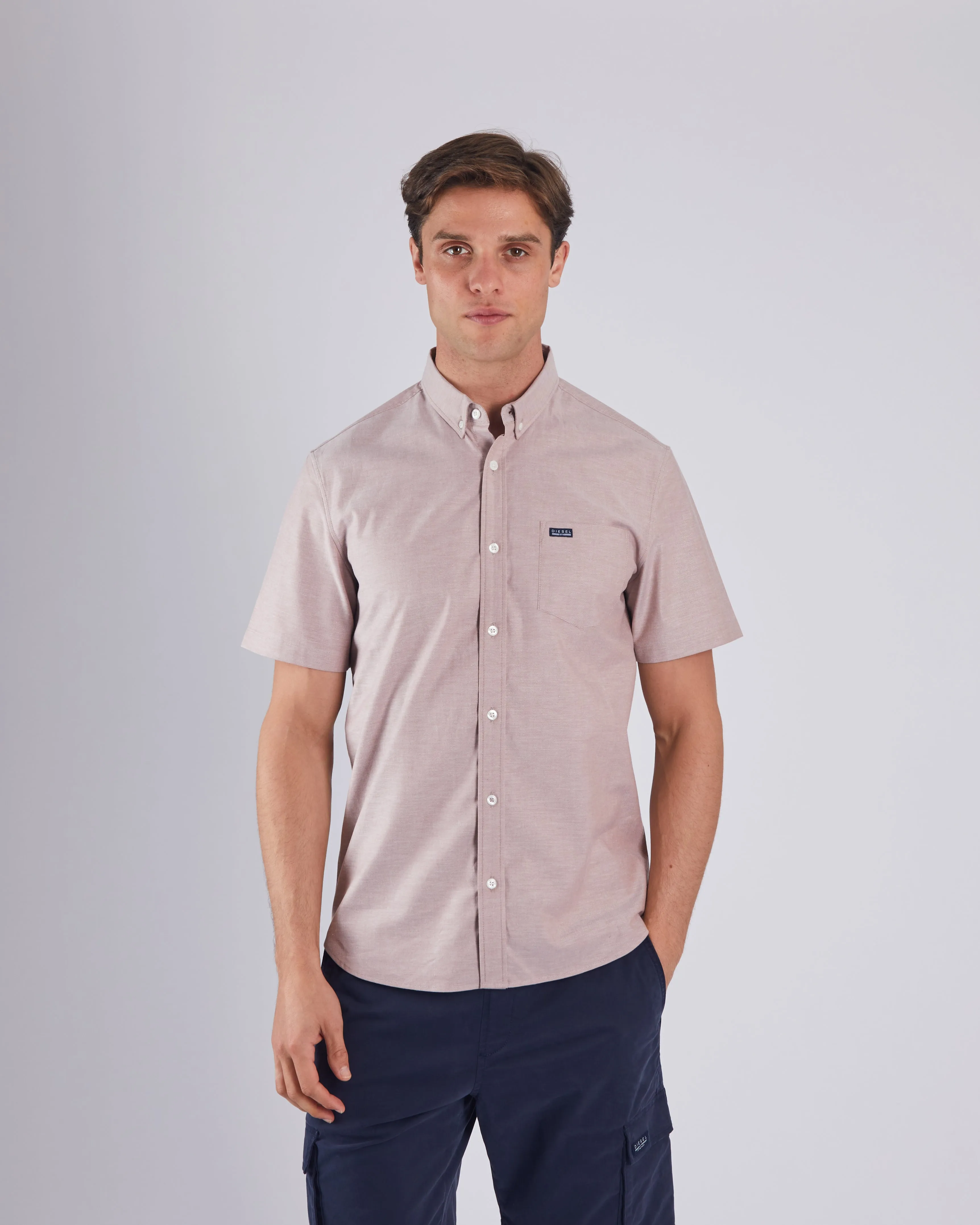 Ryan Oxford SS Shirt Warm Spice