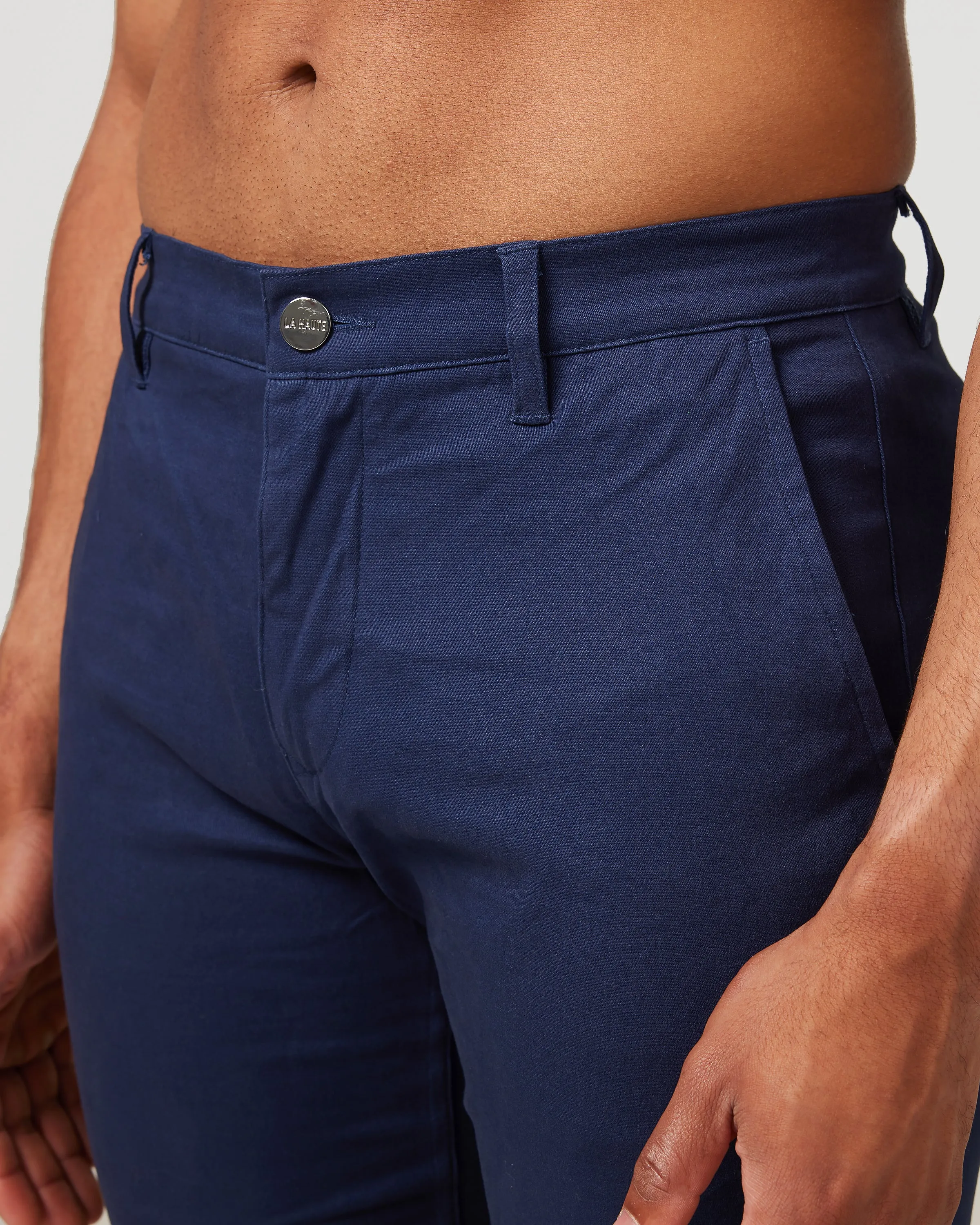 Slim Fit Chino - Navy