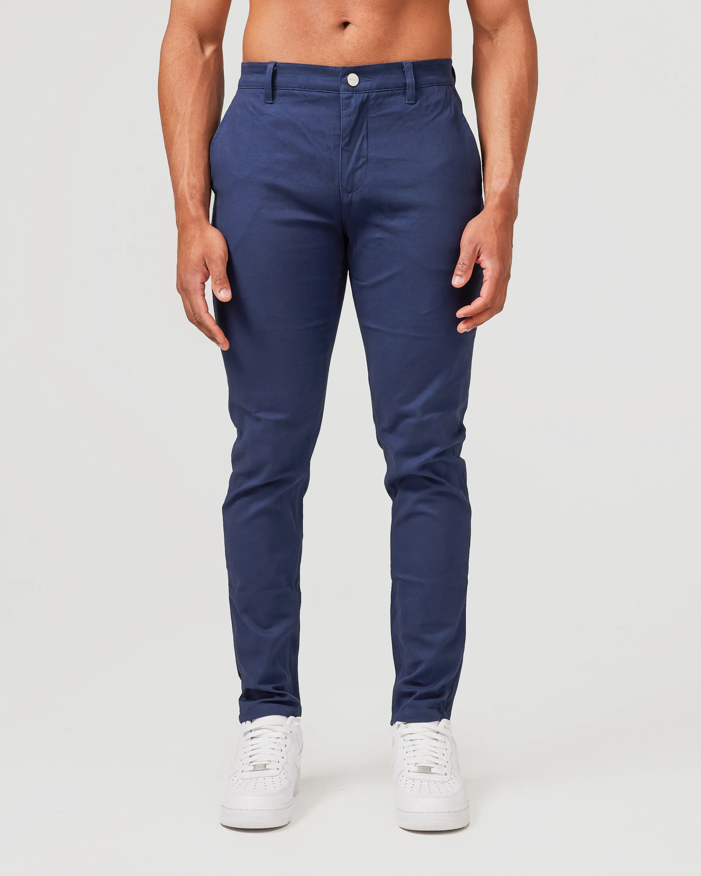 Slim Fit Chino - Navy