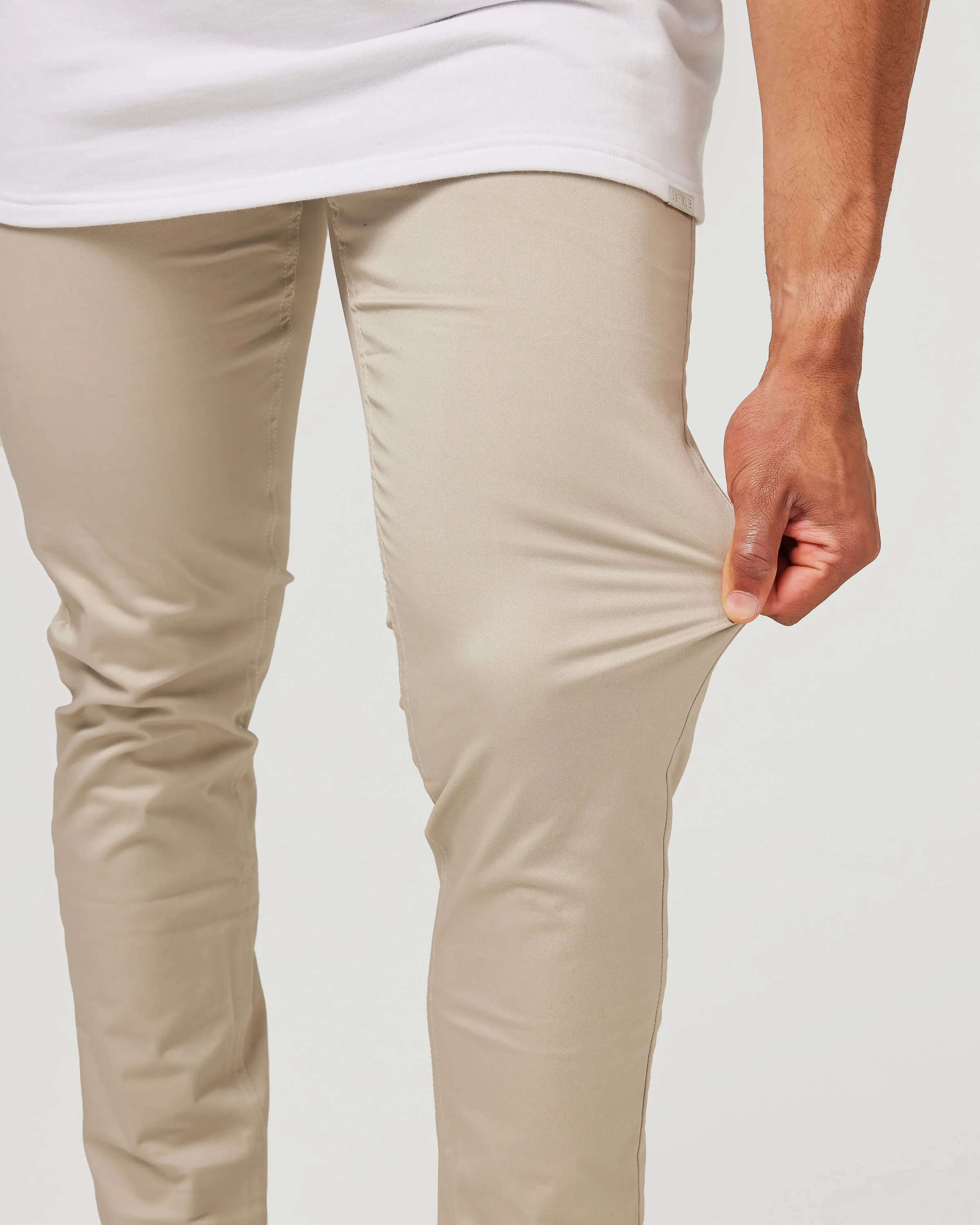 Slim Fit Chino - Sand