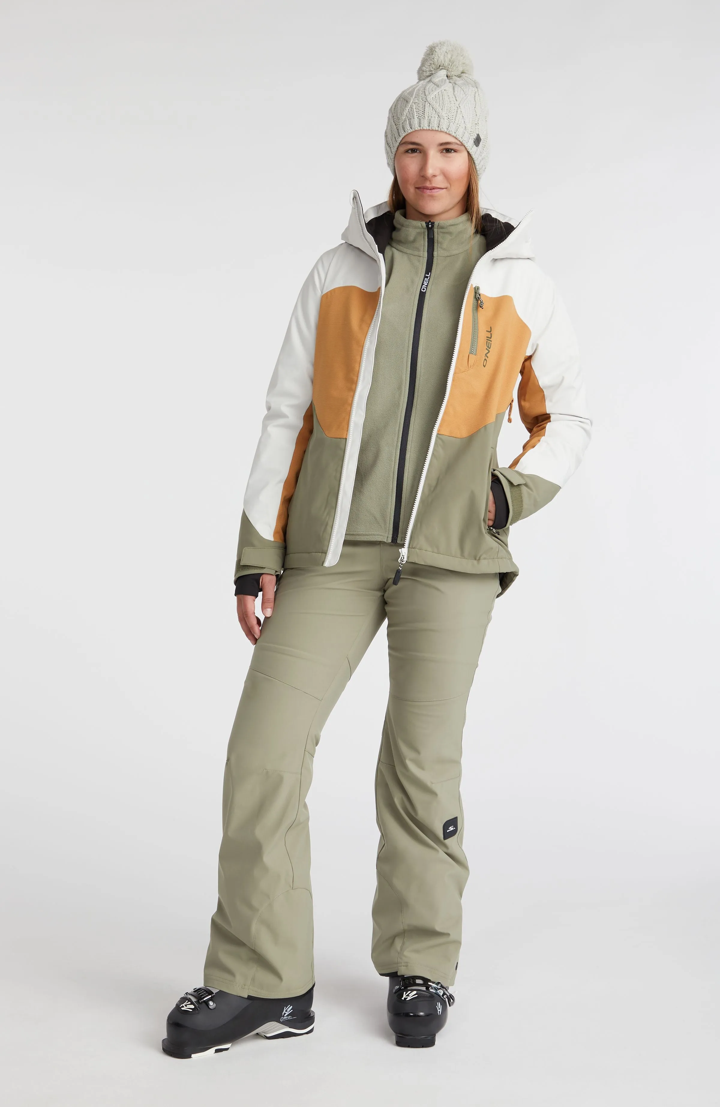 Star Slim Snow Pants | Deep Lichen Green