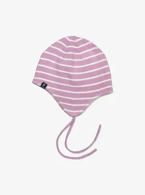 Striped Baby Trapper Hat