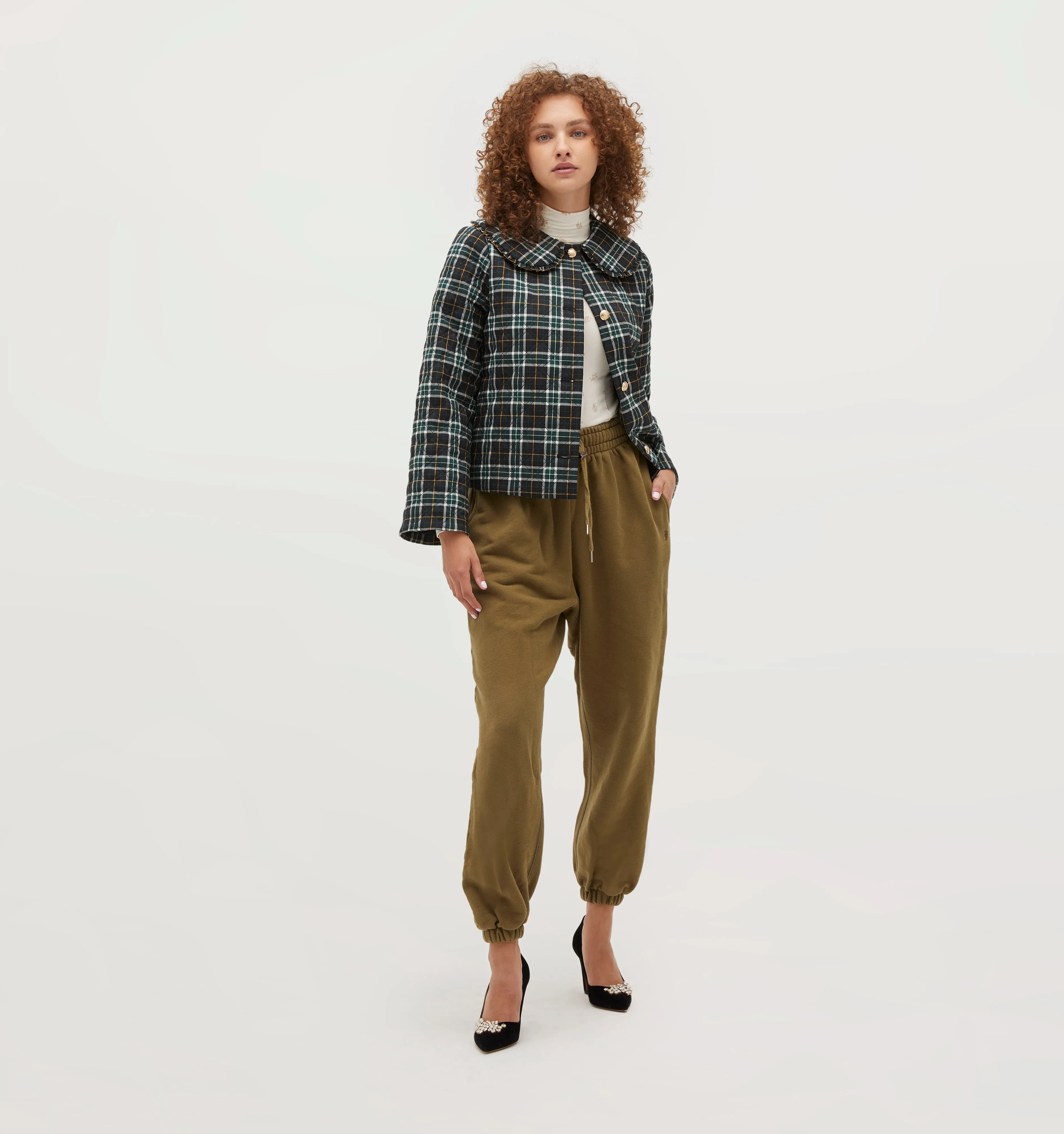 The Blake Jacket - Green Wallace Plaid