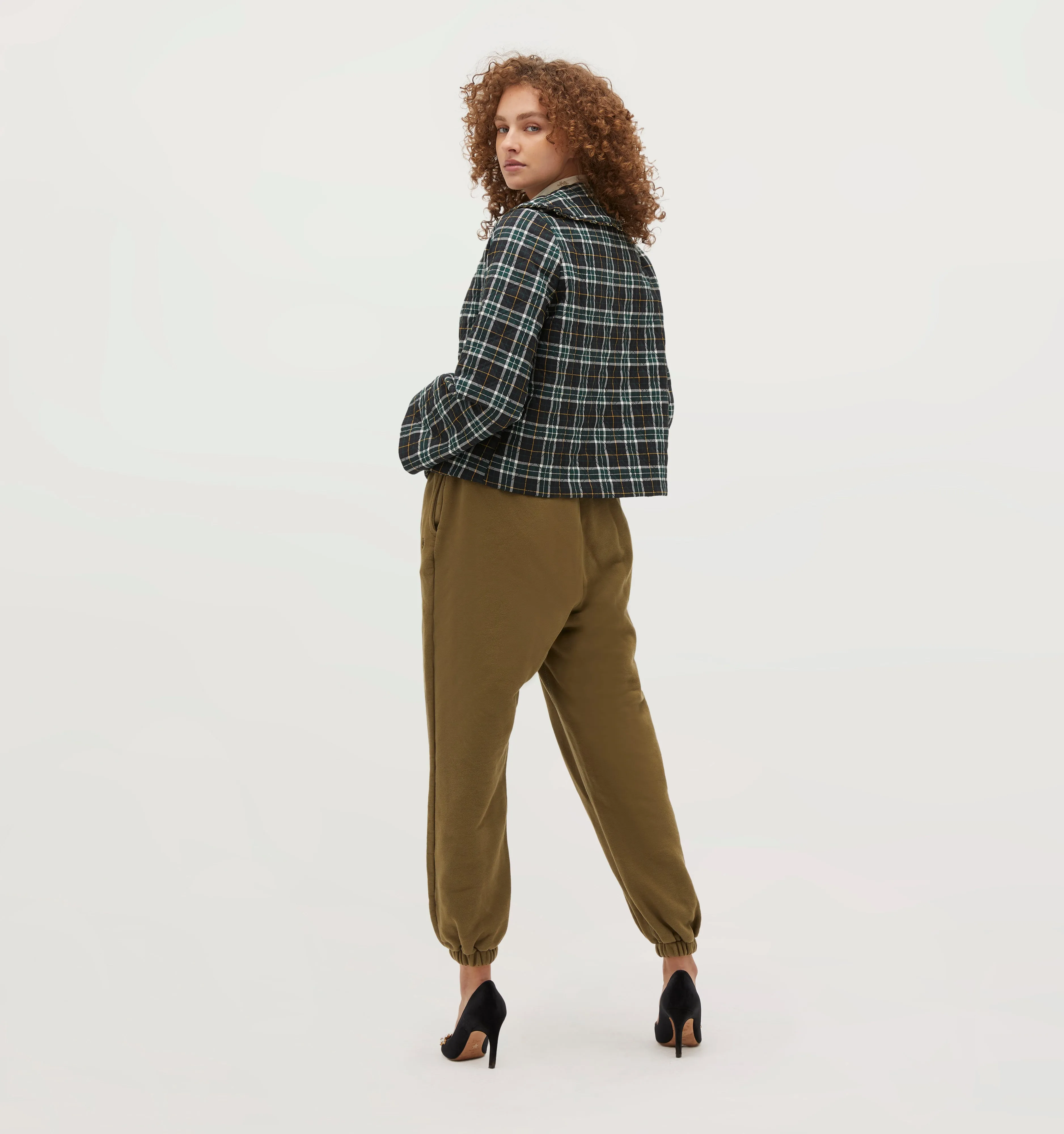 The Blake Jacket - Green Wallace Plaid