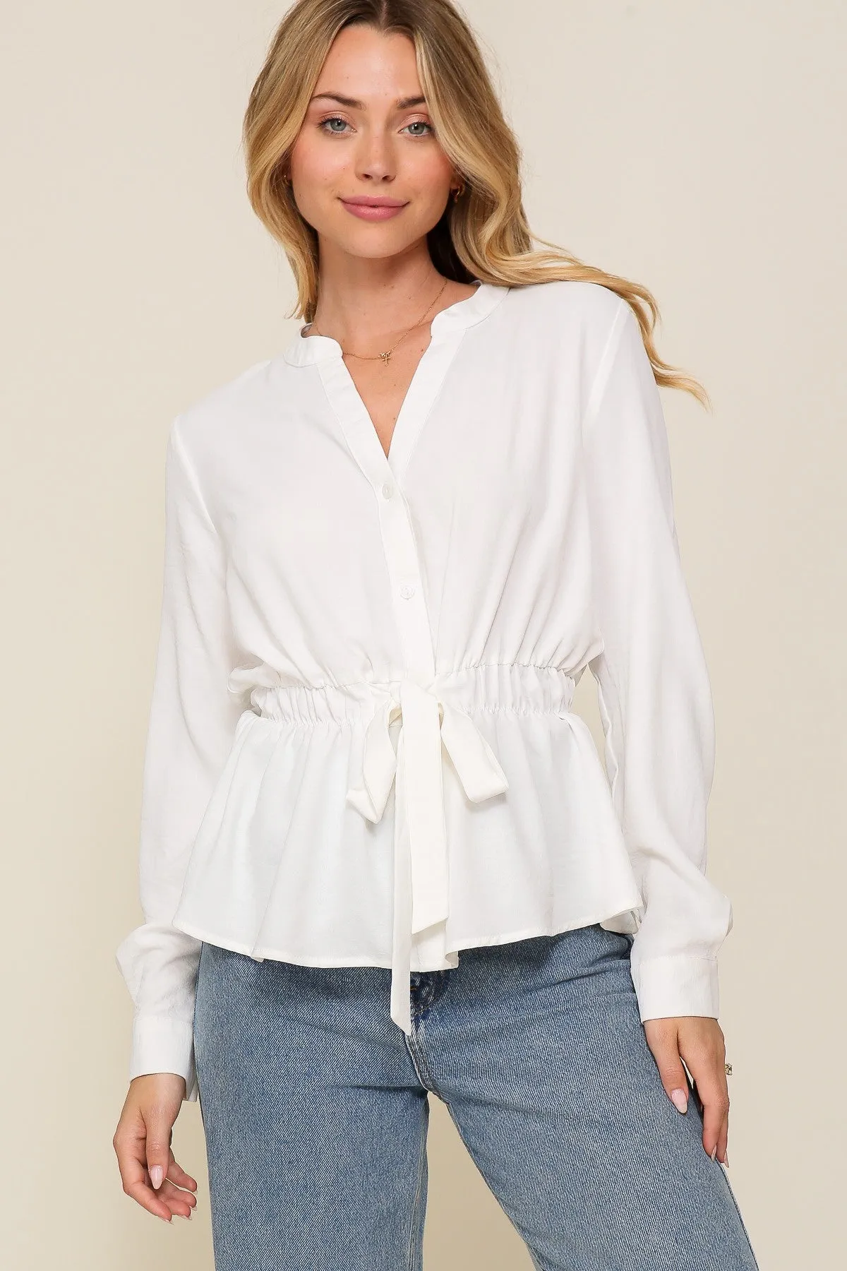 The Brooklyn Button Down Top